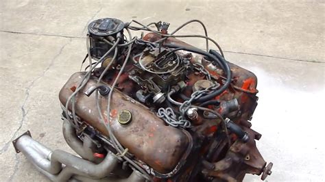 The basic engine is a real workhorse. . 1985 chevy 454 motorhome engine specs